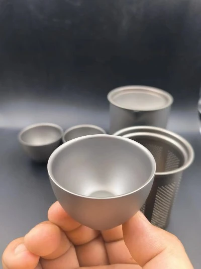 Titanium tea set Titanium tea set